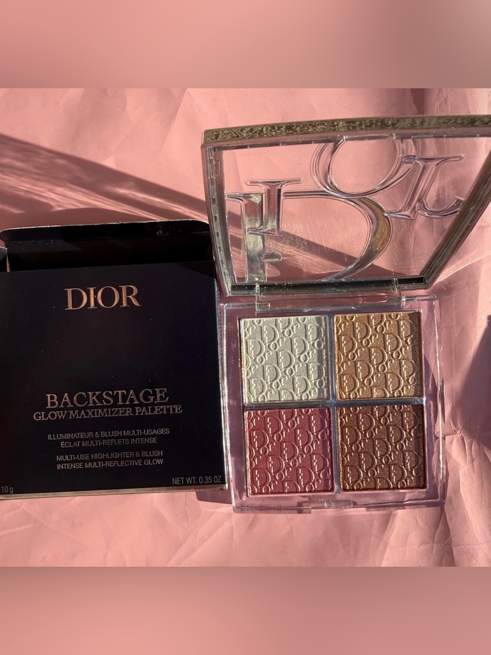 Dior Backstage Glow Highlighter Palette - 001 universal